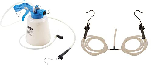 BGS 8066 | Purgeur de freins pneumatique par aspiration & 8066-3 | Adaptateur tuyau double pour purgeur de freins | art. 8066