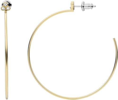 Fossil Damen Ohrringe aus Edelstahl oder Halbedelstein mit Kupplungsverschluss
