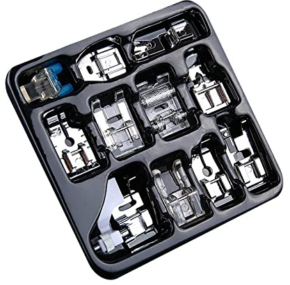 11 Pièces Pied de Biche Machine a Coudre Accessoires Machine à Coudre pour Machine à Coudre Brother Singer Janome Toyota