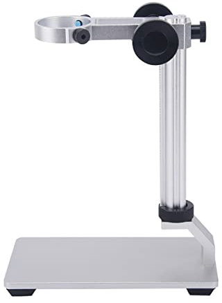 JUIYU Mikroskop-Zubehör-Kit Digital Stand Aluminiumlegierung unterstützt Einstellbarer Mikroskophalter 1.18 bis 1,3 Zoll Mikroskopische Objektträger