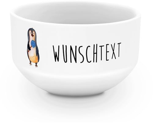 Mr. & Mrs. Panda Schüssel personalisiert Pinguin Lolli - Personalisierte Geschenke, mit Namen, Müslischale, Rabauke, Süßigkeiten, Suppenschüssel, Müslischüssel, Rebell, Unvernünftig