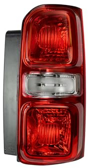 Generisch Rückleuchte Passend für Peugeot Expert/Citroen Jumpy III ab 2016 – Rechts Rot/Weiß Heckleuchte Rücklicht 9808243080 mit E-Prüf