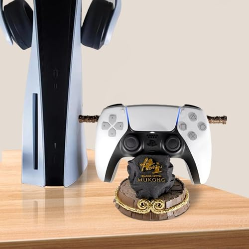 Black Myth Wukong Game Controller Halterung Für Xbox ONE Series X PS5 PS4 PS3 STEELSERIES, Universal Desktop Gamepad Controller Organizer, Harz Telefonhalter, Original Displayständer(A)