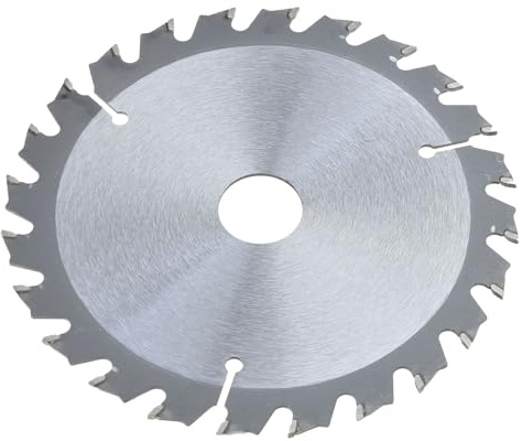 AXTZWKL 125mm/140mm Cutting Disc 24 Teeth TCT Circular Saw Blade For Wood Plastic Metal Rotating Cutting Tools 24 Teeth Saw Blade (125MM)