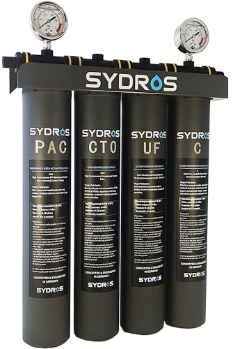 SYDROS Magnus Wasserfilter - 6-Stufen-Profi-Filter für Gewerbe & Gastro | 6-Stufen-Filtration für hohe Anforderungen: reduziert PFAS, Mikroplastik, Keime und weitere Verunreinigungen zuverlässig