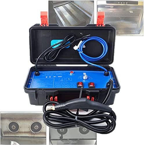 JMOUZHG Pulitore a Vapore Portatile, Macchina per la Pulizia, Adatto per fornelli a Gas, Forno a microonde, fortemente ammorbidire Il Grasso da Cucina e l'olio per Auto (110V)