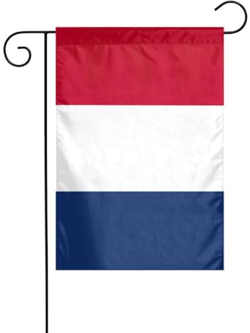 Bandiera olandese con stampa natalizia da cortile, 30,5 x 45,7 cm, double face, per esterni, albero di Natale, inverno, cortile, bandiera decorativa