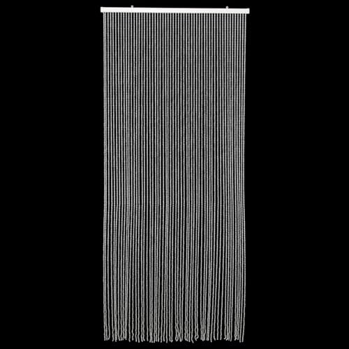 Laneryin 90x200cm Perlenvorhang Türvorhang Türvorhang mit 56 Strängen dekorativer Perlenvorhang für den In- und geschützten Outdoorbereich Fliegenvorhang