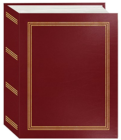 Pioneer Photo Albums A4-100 Burgundy Red Fotoalbum, Burgunderrot, 100 Pockets 4x6