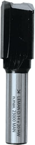 Leman 406.710.00 - Fresa recta mango 6 diametro 10