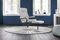 Birlea Memphis Swivel Chair Grey