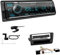 Kenwood KMM-BT508DAB 1-DIN Digital Media Receiver Autoradio DAB+ Bluetooth Amazon Alexa Einbauset kompatibel mit Audi A1 ab 2010 schwarz mit Canbus