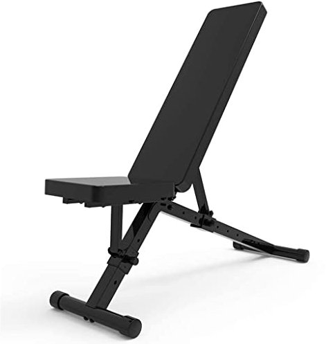 Verstellbare Sit-Up-Fitness-Sit-Up-Bank, Mehrzweck-Hantelbank für Ganzkörpertraining – Mehrzweck-Klappbank mit Neigungs- und Neigungswinkel für Kniebeugen