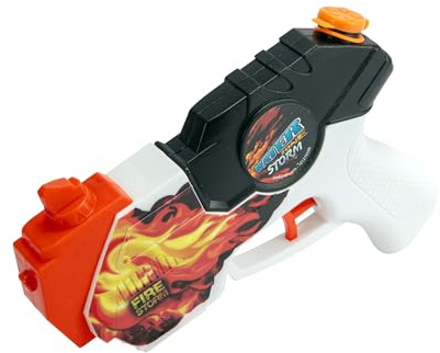 Waterzone Storm Trick Blaster, farbig Bedruckt, Abzugsmechanismus, 270 Grad schwenkbare Mündung, Doppelstrahl, Tankvolumen: 150ml, Reichweite: 6m, 20cm, ab 3 Jahren