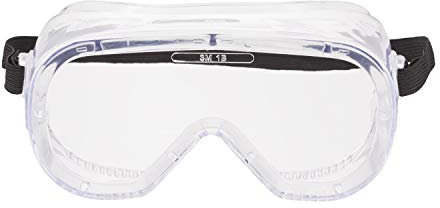 3M Gafas de seguridad para pintar a mano 4800, lente transparente