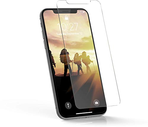 Urban Armor Gear UAG Tempered Glass Displayschutzfolie kompatibel mit dem Apple iPhone 12 mini (5,4 Zoll) [9H gehärtetes Glas, Anti-Fingerabdruck, 3D Touch kompatibel, 0,2mm dünn, Ultra klar]