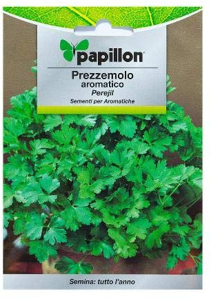 Bustina Di Semi Per Erba Aromatica Prezzemolo Aromatico semina tutto l'anno