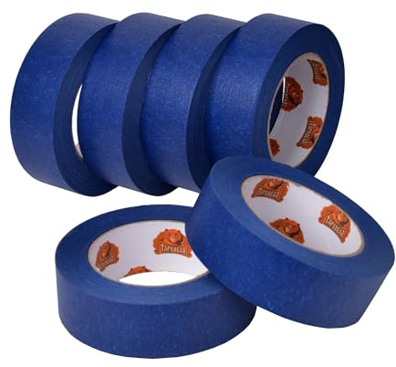 TAPEBEAR UV Beständig Malerkrepp, Blaues Maler Klebebänder Für Malerarbeiten
