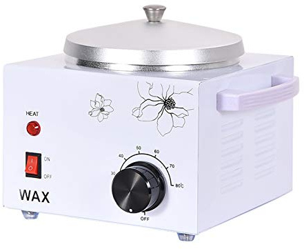 Wax Warmer, Hair Removal Wax Machine, Home Waxing Warming Wax Heater for Women and Men, Professional Salon Electric Wax Heater Pot for Facial Skin Full Body Bikini Armpit Area (Single Pot)