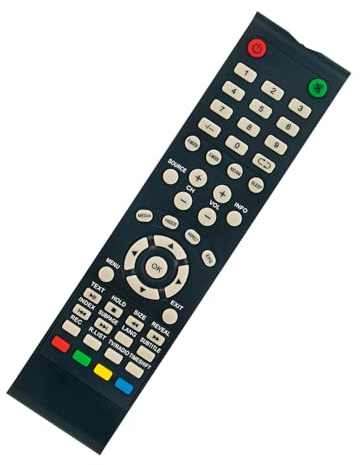 AKTV4620 Telecomando di ricambio -VINABTY-fit per AKAI Smart LCD LED HDTV TV telecomando AKTV4621A AKTV505T NH3214 NH3218S NU4318S ATE-55B4744K ATE-48B4544K ATE-48B4644K