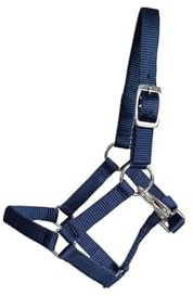 Gartenpferd Halfter, blau