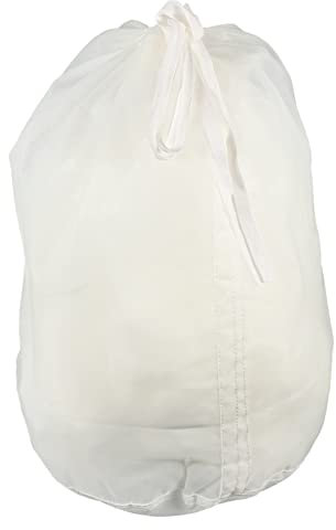 COLLBATH Paquet De Brassage Réutilisable en Nylon 20x30 Cm Paquet Filtrant pour Lait De Soja Et Vin Cordon De Serrage pour Infusion Et Filtration à Domicile