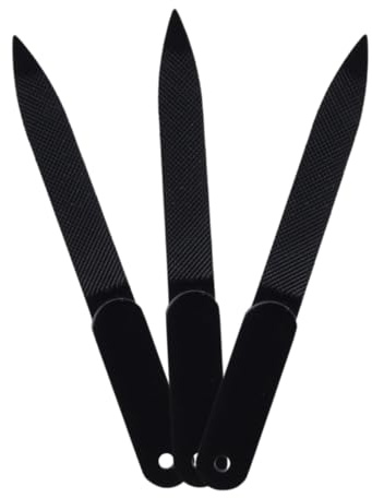 BELLIFFY 3stücke Teiliges Edelstahl Nagelfeilen Für Damen Tragbare Maniküre Feilen Für Fingernägel Und Zehennägel Sanftes Polieren Für Perfektes Finish