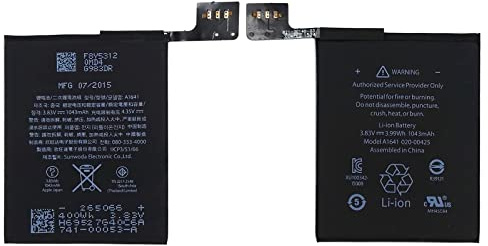 Vvsialeek A1574 A1641 Batterie de rechange compatible avec iPod Touch 6ème iPod Touch 6ème génération A1574 avec kit d'outils