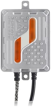 Ballast HID étanche Bloc de Ballast au xénon pour voiture 55W, Ballast d'allumage à démarrage rapide 12V Compatible avec lampe au xénon pour H1 H3 H7 H4 H11 9005 9006 Ballast HID anti-scintillement(1P