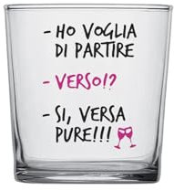 le herisson bicchiere ho voglia di partire REGALO IDEA MARITO FIDANZATO COMPLEANNO ANNIVERSARIO NATALE
