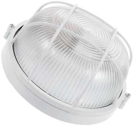 YARNOW Lampada Da Parete Per Sauna in Zinco e Vetro Resistente Ad Alta Temperatura Facile Installazione Per Bagno Turco