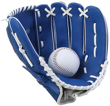 Guanti da baseball - PU | Guanti sportivi ispessiti, forniture sportive per imbottiti Palm Catcher | Adolescenti Bambini adulti professionisti, ragazzi, adolescenti
