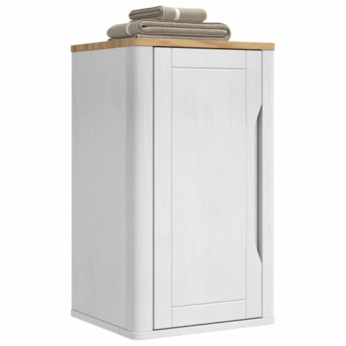 vidaXL Armario de Pared para baño con Estante Floro 35 x 30 x 60 cm
