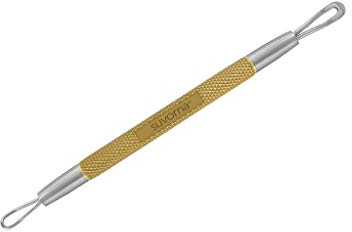 SC-1103-GLD Suvorna quita espinillas y puntos negros, quitar puntos negros quita puntos negros, quitar los granos extractor de puntos negros, quita puntos blancos nariz extractor de espinillas sacar puntos negros