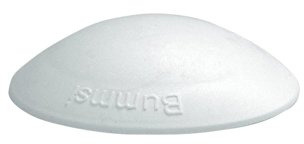 2 x Türpuffer Anschlagdämpfer Wandpuffer Bummsi 50 mm weiß