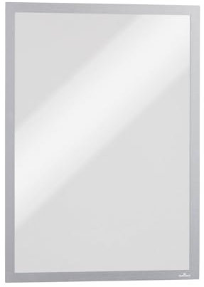 Durable Lot de 5 Cadres Magnétiques Argenté Format A3