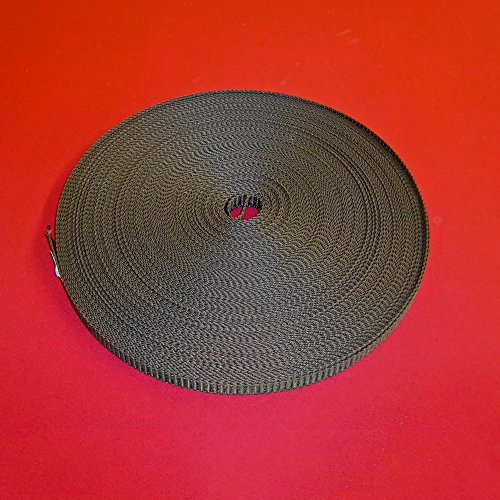 Easy-Shadow – Rolladengurt Breite 14 mm x Länge 10 m - braun Gurt für Rollladen Gurtband 10 Meter - braun