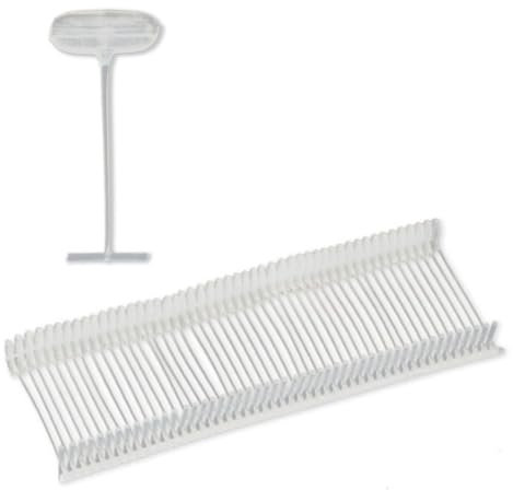 Pokornys – 5.000 Heftfäden (25mm) - für Etikettierpistole Standard ORIGINAL BANOK Micro Space I Tag Pins aus transparentem Kunststoff zur Etikettierung von Kleidung und Textil