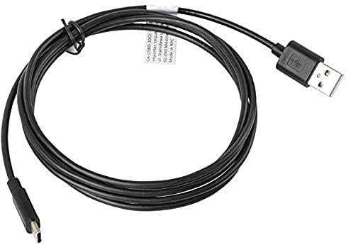 Lanberg CA-USBO-10CC-0018-BK USB 2.0 A-kontakt till USB Type-C kontaktkabel, 1,8 m svart