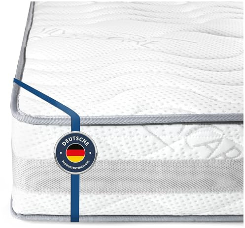 BMM Kaltschaummatratze Komfort 23 90x220 cm H2 23 cm RG35 | Premium-Kaltschaummatratze mit KSCell®, SilverCare-Bezug und Klimaband für frischen, ausgewogenen Schlafkomfort.