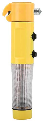 Sonew Nothammer, Notfallhammer fürs Auto, 4 in 1 Multifunktions Not-Sicherheitshammer fürs Auto Fensterschalter mit Taschenlampe und Gurtschneider、