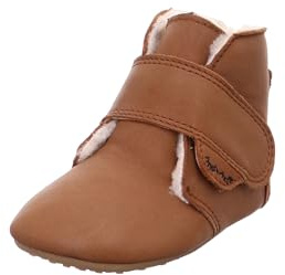 Superfit Baby pojkar papageno varma fodrade löparskor, Brun 3000, 21 EU