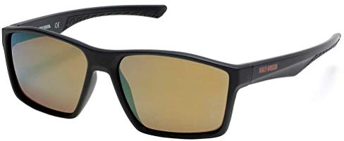 HARLEY-DAVIDSON FOOTWEAR Lunettes de soleil modernes pour hommes, Noir, 59-16-145