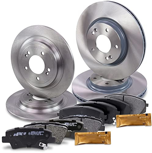 BESTPRICE BESTPRICE Bremsenset inkl. Bremsscheiben vorne Ø 302 mm + hinten Ø 305 mm + Bremsbeläge vorne und hinten, Kompatibel mit HYUNDAI TUCSON (TL, TLE), KIA SPORTAGE IV (QL, QLE)