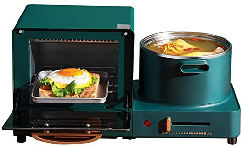 RKYRRKI Horno Solo Horno De Microondas En Silver Tact Premium Convección Horno Halógeno Cocina Ideal para Asar，Hornear Mini Horno con Control De Temperatura Ajustable Útil