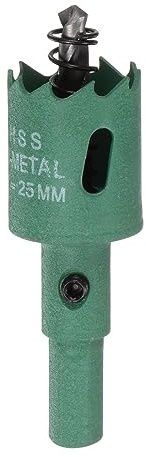 QUARKZMAN Bi-Metall Lochsäge 25mm (1) M42 HSS (Hochleistungsstahl) Lochsäge Bohrspitze Schneidegerät für Holz Plastik Metall Blatt Gipsplatte