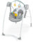 Ingenuity: ity by Ingenuity, Altalena Milestone, barra dei giocattoli, altalena pieghevole, 6 velocità, musica, 0-9 mesi, fino a 9 kg - Grigio