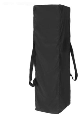 Zelttasche 140cm Gestängetasche Aufbewahrungstasche Wasserdichte Universal Zelt Stangen Pack Tasche Mit Zwei Tragegurten Schutztasche Tragetasche sonnensegel mit gestänge Transporttasche Schwarz