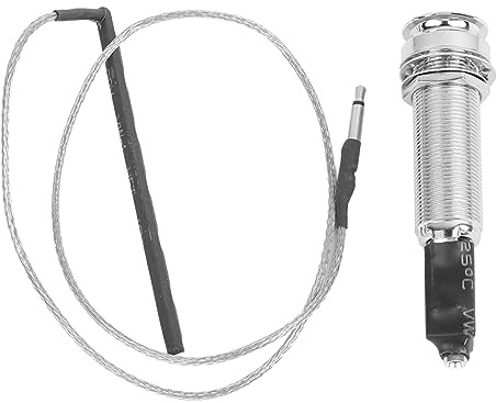 Gitarren-Klinken-Tonabnehmer, 6,35 Mm Ausgang, Zylinder Für E-Gitarre, Pipa, Ukulele, Zither