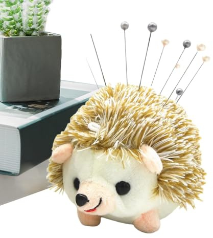 Nadelkissen – Igel-Form, schönes Nadelkissen, Nähnadelkissen, Nähzubehör, Quiltständer, Nähzubehör für Stickbegeisterte